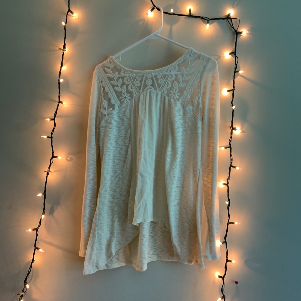 Free people long sleeve shirt